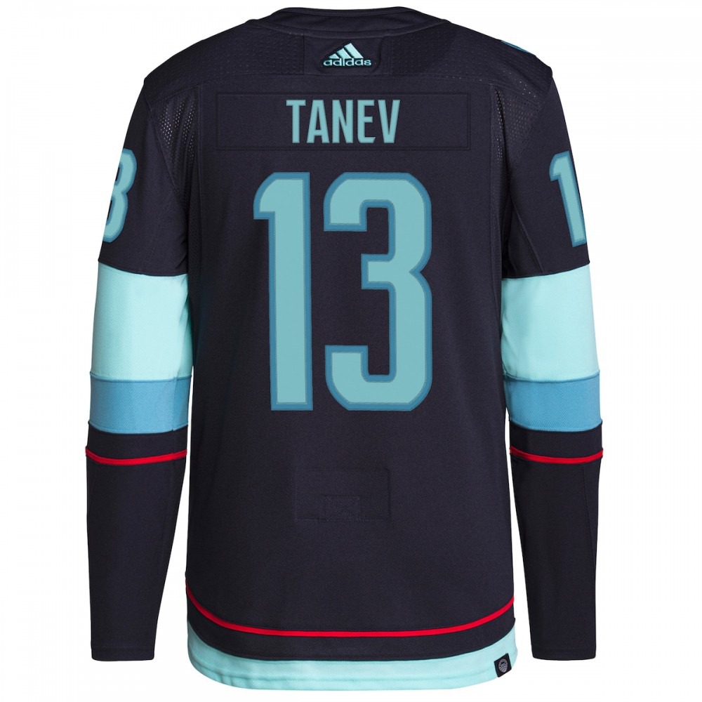 Brandon Tanev Seattle Kraken adidas Home Authentic Primegreen Player Jersey - Navy-Pro Kit Vault | Brand New 26/27 Sports Jerseys